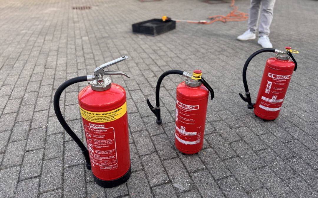 Brandschutzseminar für das Schulpersonal