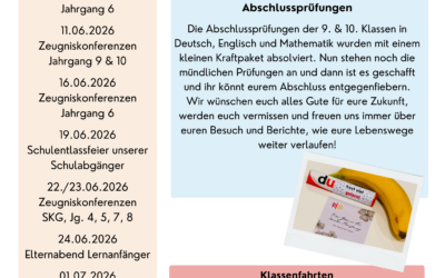 Newsletter Juni & Juli 2026