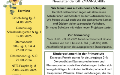 Newsletter August 2026